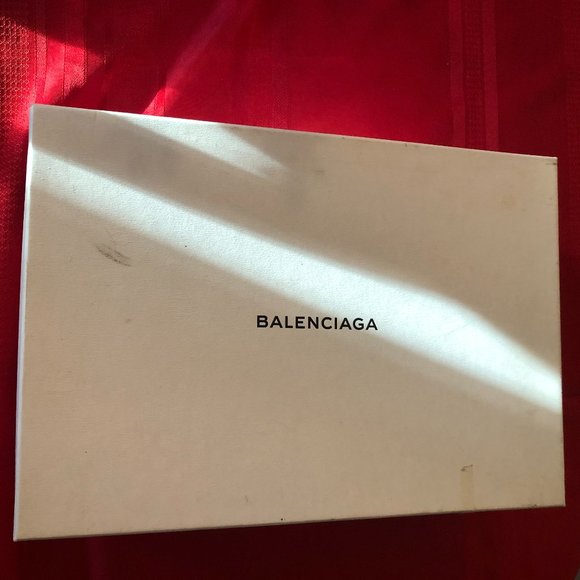 Balenciaga: perforated high top sneakers
